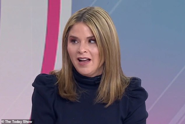 Jenna Bush Hager, 41, opened up on the Today show Monday about her father's struggles with alcohol, recalling how he stopped drinking when she was five