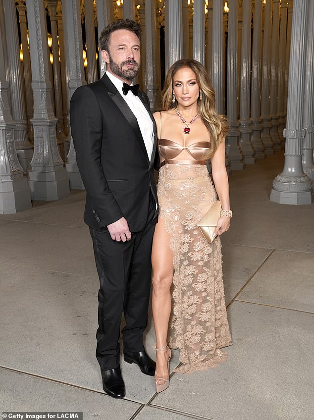 Stylish Couple: The night before, the couple looked stunning at the 2023 LACMA Art+Film Gala presented by Gucci at the Los Angeles County Museum of Art