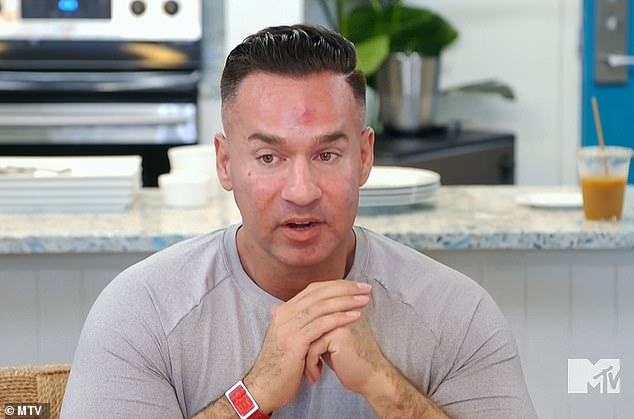 Archaic View: Mike 'The Situation' Sorrentino dragged Paul 'DJ Pauly D' DelVecchio and Vinny Guadagnino to a Flat Earthers meeting on Thursday's episode of Jersey Shore: Family Vacation