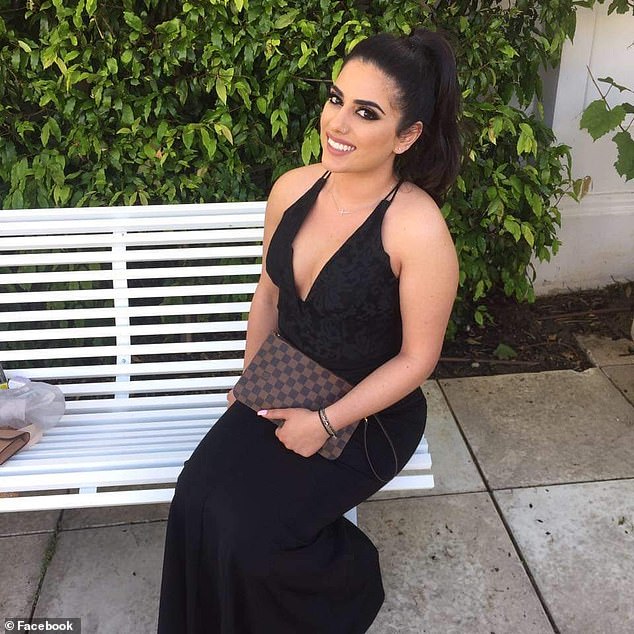 Melbourne woman Jessica Homa was pictured accepting bundles of ill-gotten cash from the Marrogi clan
