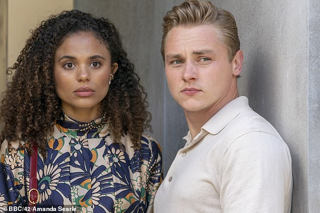 EX: Earlier this year it was reported that Jessica and Ben Hardy had split after going public with their relationship in 2021 (pictured together in BBC's The Girl Before)