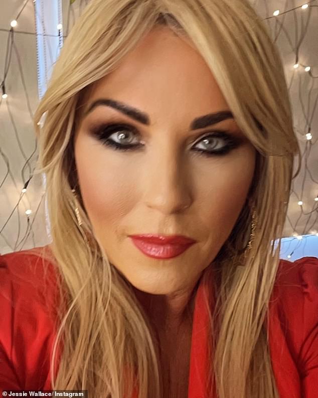 Blonde Ambition: Jessie Wallace looked stunning as she showed off a new blonde look in a social media post on Saturday