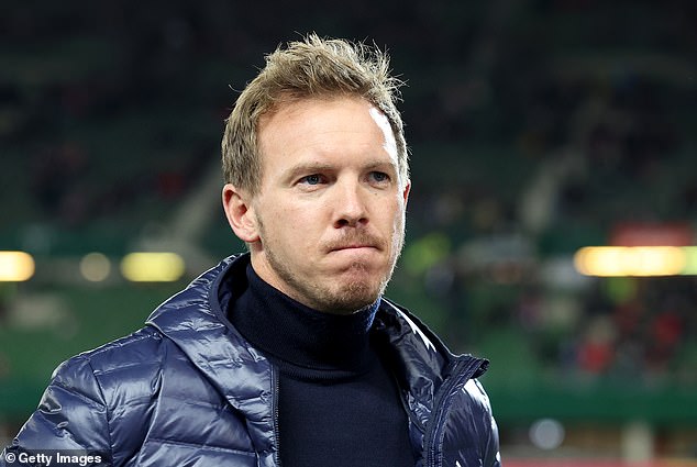 Julian Nagelsmann has been accused of telling goalkeeper Kevin Trapp to feign an injury