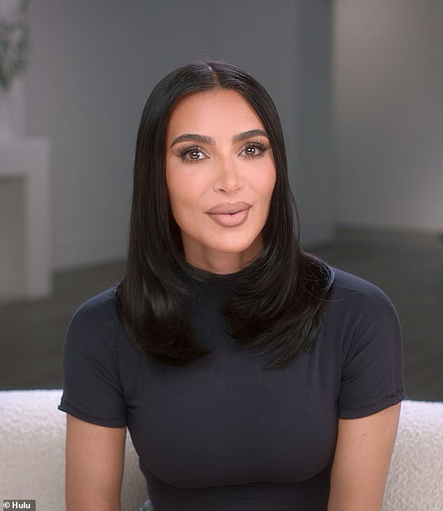 Confession: Kim Kardashian, 42, took a cheeky swipe at her ex-husband Kanye West when she revealed a list of traits for her 'future Mr.  Perfect'