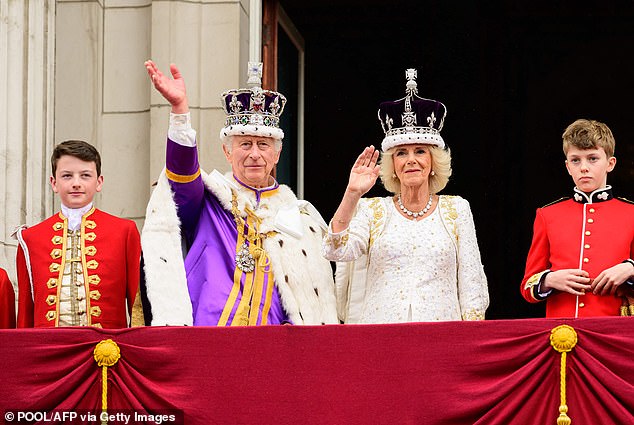 The production team was given behind-the-scenes access during key moments in Charles and Camilla's first year of rule