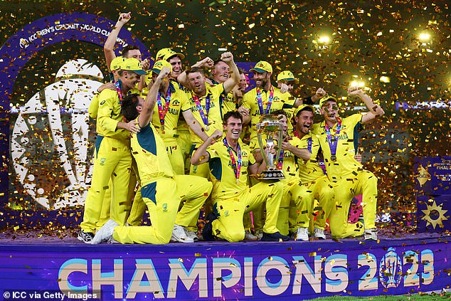 Australia is celebrating its sixth World Cup victory after starting the tournament with two defeats