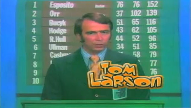 Boston sportscaster Tom Larson, 84, died Wednesday of complications from cancer