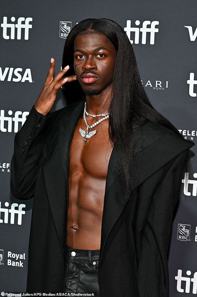 Scary: It comes after the star was forced to arrive late to the premiere of his documentary, Lil Nas