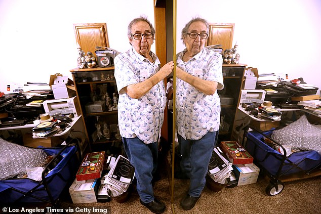 Ken Mattlin, 86, of Bakersfield, California, has turned to robots and gadgets for companionship during America's loneliness epidemic