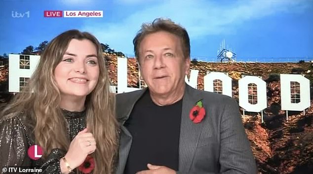 Surprise: The host went live to her LA correspondent Ross King and couldn't stop squealing with joy when Rosie appeared.