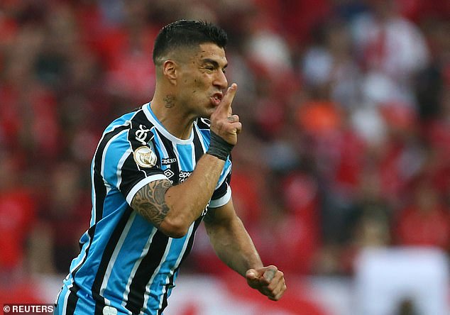 Since joining Brazilian side Gremio in 2022, Luis Suarez has scored 17 goals in 37 games