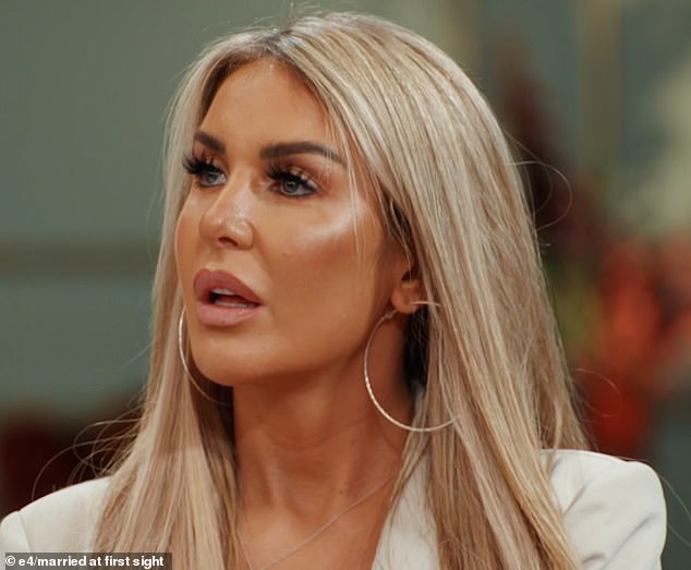 Shock: Married At First Sight British star Peggy Lawrence has been branded 'disrespectful' and 'disgusting' over her treatment of her husband Georges Berthonneau