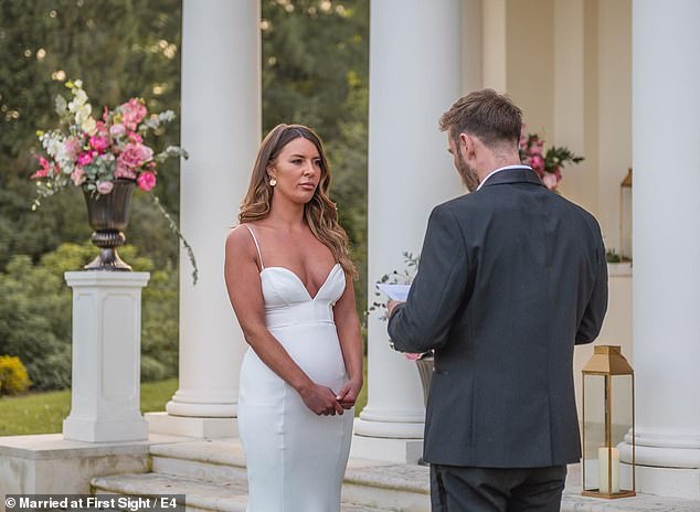 Ouch: Married At First Sight UK fans slammed 'cold' Laura Vaughan during Monday night's episode after she 'brutally' dumped her husband Arthur Poremba