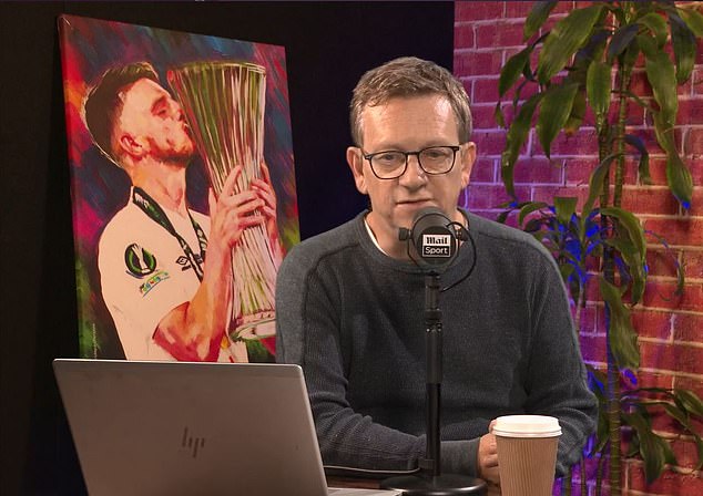 Grassroots referees told Mail Sport's Ian Ladyman (pictured) and Chris Sutton about the horrors they endured during their appearance on the It's All Kicking Off podcast