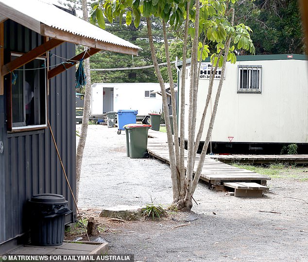 A 34-year-old Samoan national living in the donga (above left) was arrested and charged with the alleged rape of a local teenage girl and was taken into custody