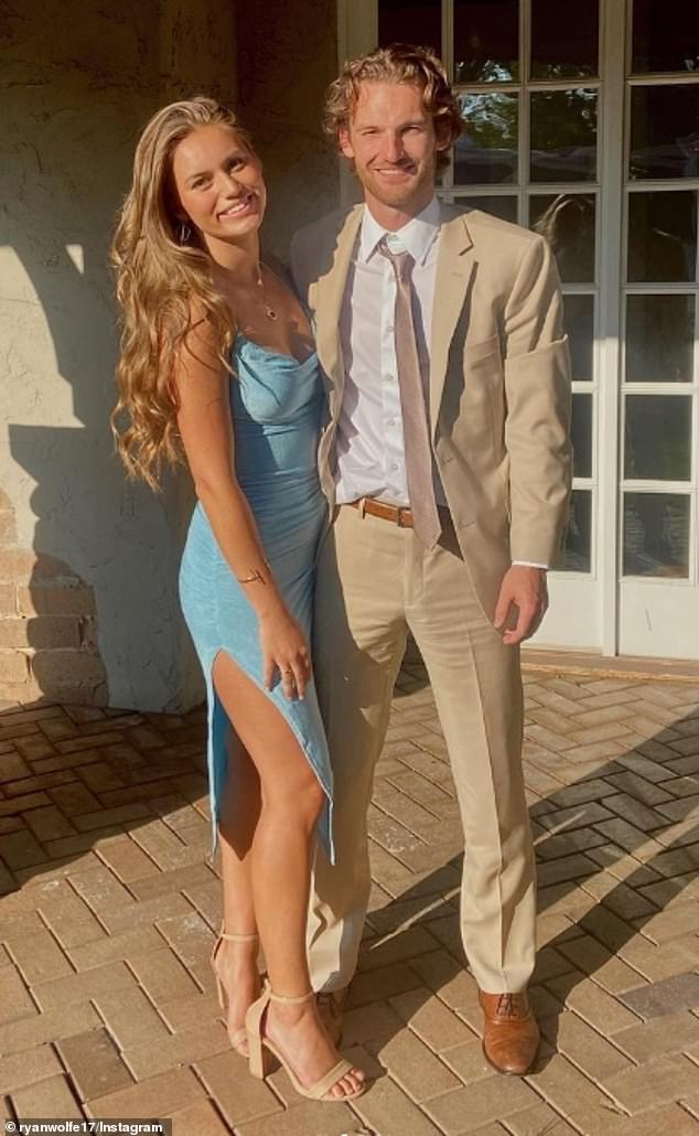 Johnson's girlfriend Ryan Wolfe, who moved to Britain with him this year and had to identify his body in hospital, shared a photo on Instagram: “My sweet, sweet angel.  I will miss you forever and love you always.”