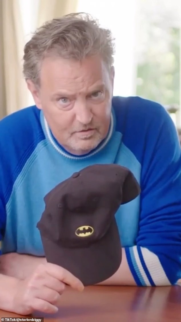 'Not a subliminal message': Matthew Perry's obsession with Batman 'wasn't a cry for help,' says the late actor's friend who was one of the last to see him alive