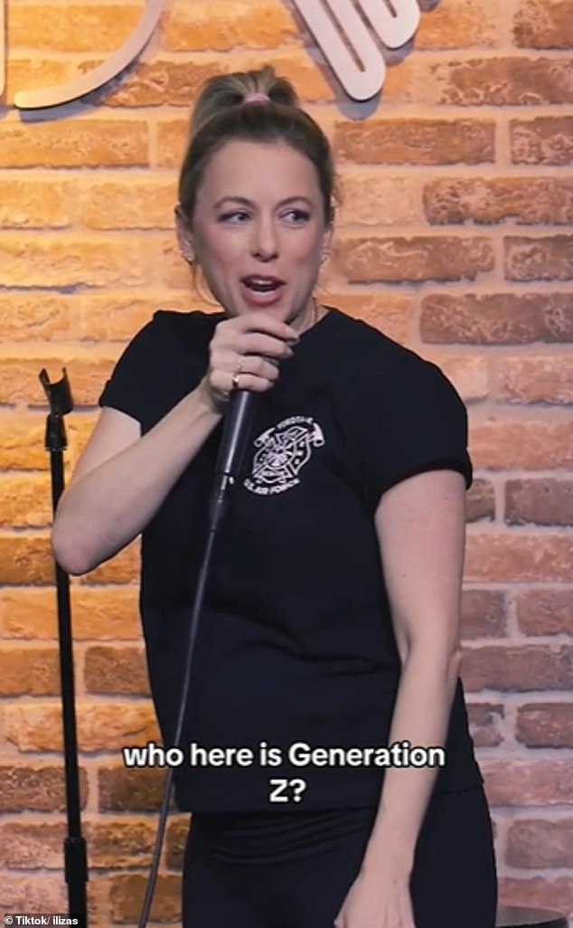 Comedian Iliza Schlesinger voiced Generation Z to an audience of enthusiastic fans