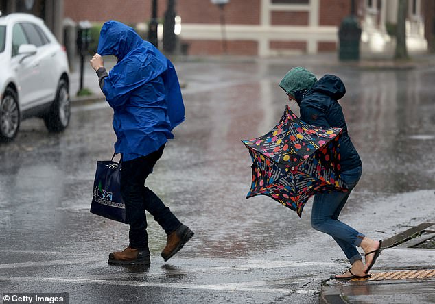 Rain is forecast to drench the East Coast and wreak havoc on Thanksgiving travel