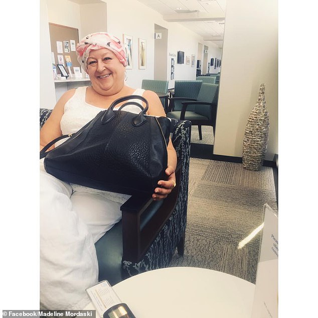 Ms. Wesley (here) was diagnosed with stage 3 breast cancer during a routine mammogram in 2015. She underwent sixteen rounds of chemotherapy, six weeks of radiation and a double mastectomy