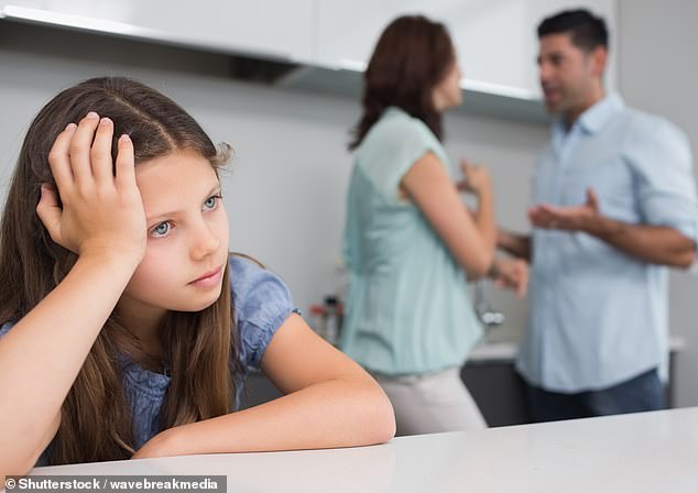 A mother sparked a furious debate after revealing she had opened a savings account for her biological children but not for her stepdaughter because she is not her 'responsibility' (stock image)