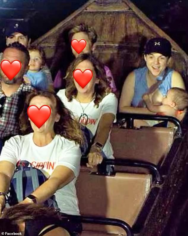 A woman who breastfed her baby during a ride at Disney World has sparked a major debate online - after the moment was caught on park cameras