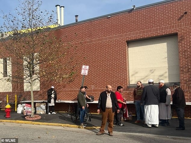 A Muslim man was shot Friday morning outside a mosque in Rhode Island as he set up a table to sell Islamic clothing