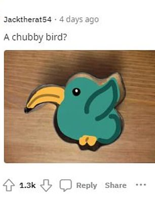 Another user claimed it could be a 'chubby bird'