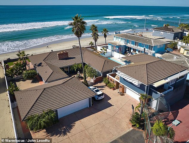 A mystery buyer bought a luxurious San Diego beachfront mansion for a record-breaking $44.1 million