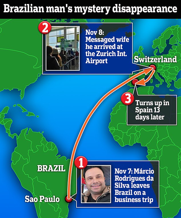 Mystery surrounds disappearance of Brazilian businessman Marcio Rodrigues who was