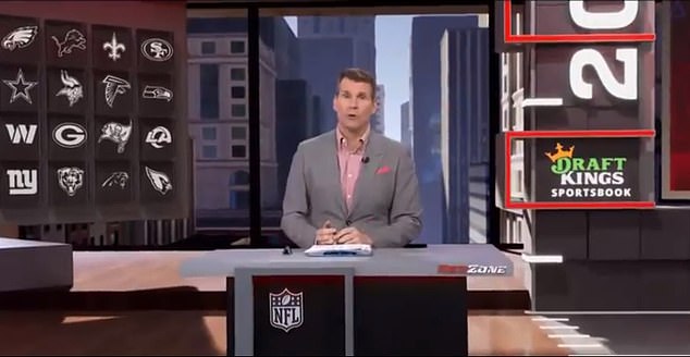 Scott Hanson, the host of NFL RedZone, stood alone in the studio as the alarm went off