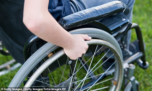 A man in a wheelchair has been tasered by police after allegedly punching an officer in the face during a violent altercation on a busy street in Sydney's west (stock image)