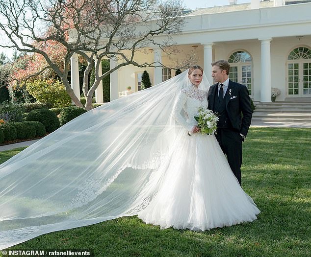 Naomi Biden, 29, and her husband, Peter Neal, 26. On Sunday, Naomi posted an eight-minute wedding video in honor of her one-year anniversary
