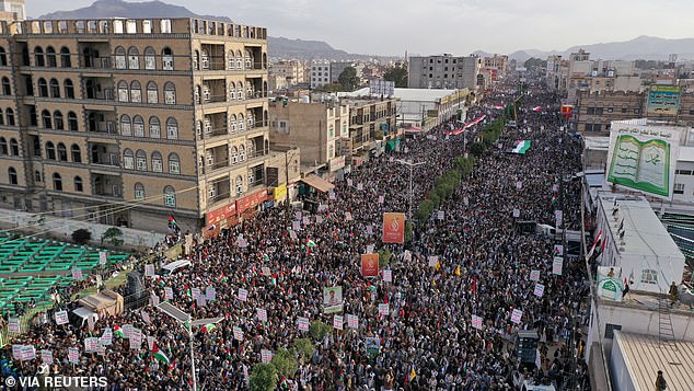 Earlier this month, a pro-Palestinian demonstration took place in Houthi-dominated Sanaa, Yemen