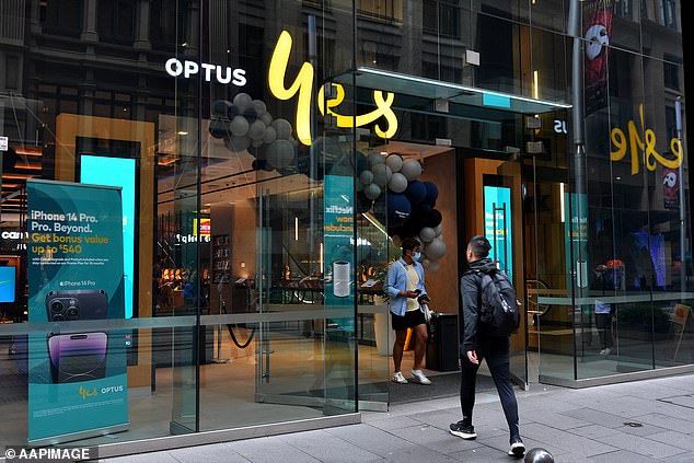 More than 10 million Optus customers have been left in the dark after being hit by the 'worst telecommunications disruptions in Australian history' (stock image)