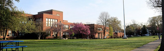 Male students at Westfield High School in New Jersey (pictured) used an AI-powered website to generate pornographic images of their classmates