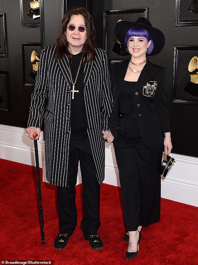 Ozzy Osbourne, 74, made a shocking claim that his favorite child is daughter Kelly, 39, in an interview with Rolling Stone (pictured in 2020)