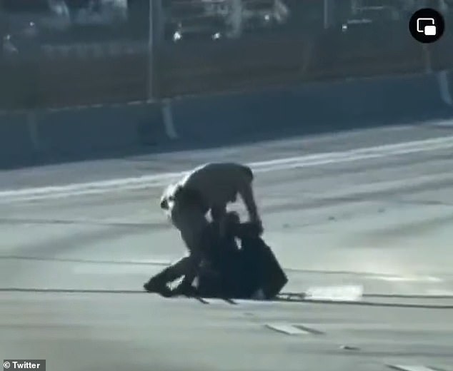 Shocking video captured the moment a California police officer shot Dominguez