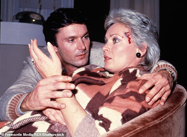 The beloved star rose to fame on the soap opera Sons and Daughters and began her role as Patricia Dunne, nicknamed Pat the Rat, in 1981.  Pictured on the soap