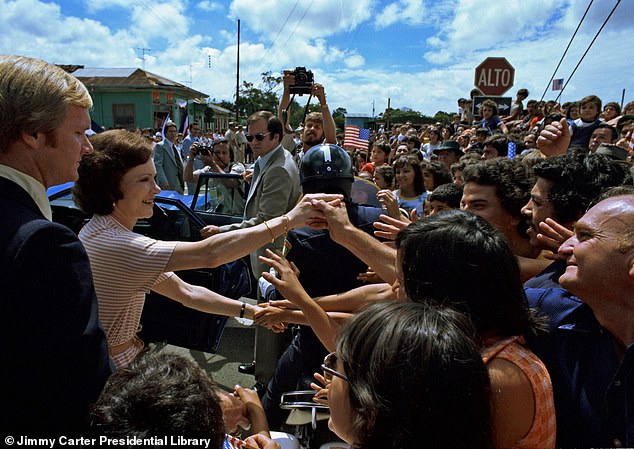 Just months into office, President Carter sent Rosalynn on a political mission to Latin America to deliver the message to the dictators that his administration was serious about denying aid to those who violated the human rights of their people.