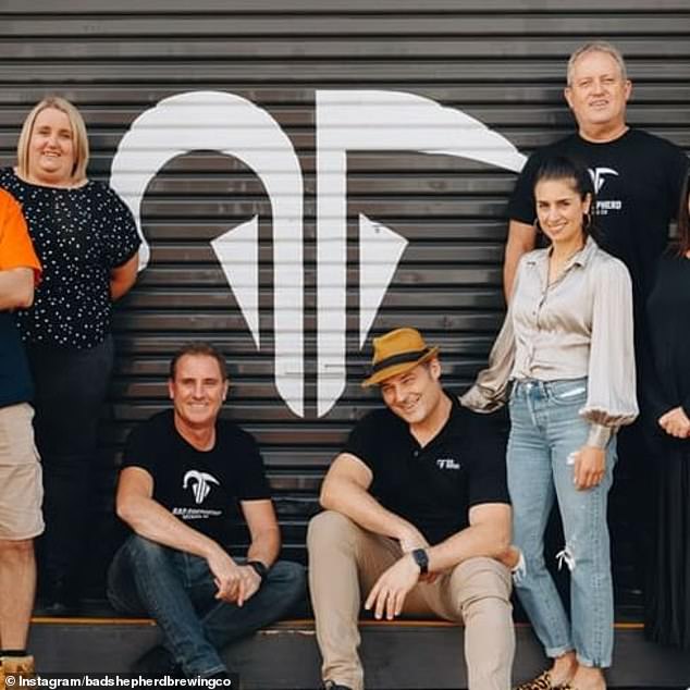 Melbourne craft beer makers Bad Shepherd Brewing emerged from voluntary administration (photo: management including founders Dereck and Diti Hales center right)