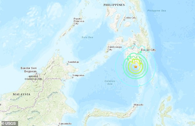 A massive 7.2 magnitude earthquake rocked the southern Mindanao region of the Philippines today, raising fears of devastation in the region