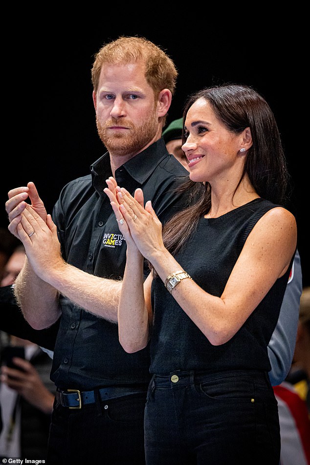 Prince Harry, Duke of Sussex and Meghan, Duchess of Sussex, at the Invictus Games in Germany.  The next one takes place in Canada, but is rocked by the departure of senior employees