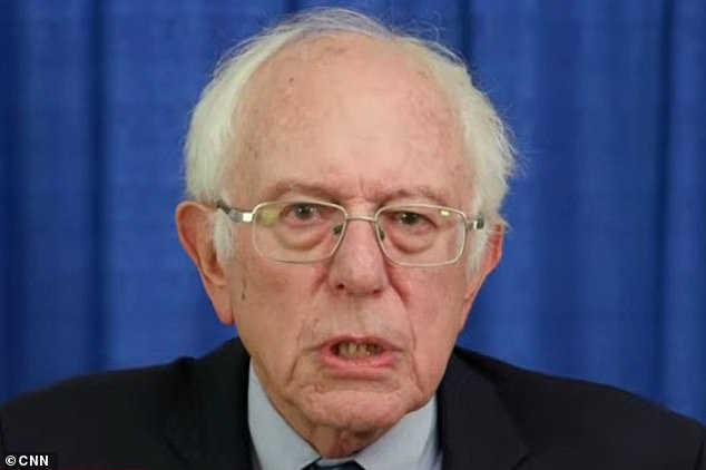 Progressive Democratic Senator Bernie Sanders has rejected calls for a ceasefire between Israel and Hamas, saying the Palestinian terror group is 'dedicated to unrest and chaos and destroying the State of Israel'