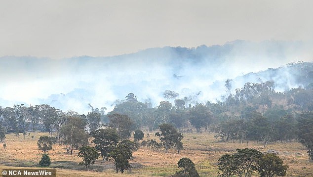 Residents of a small community in southern Queensland are being asked to 'leave immediately' as a dangerous bushfire sweeps through the area