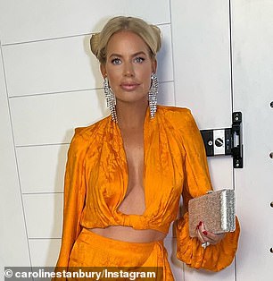 Real Housewives of Dubai star Caroline Stanbury, 47, was brutally targeted by online trolls this weekend after sharing the results of her recent facelift.  Pictured before her facelift