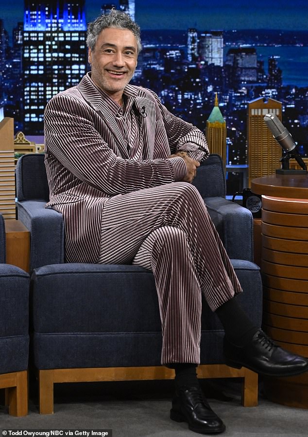 Solo: The outing came when her director husband Taika Waiti appeared on The Tonight Show Starring Jimmy Fallon