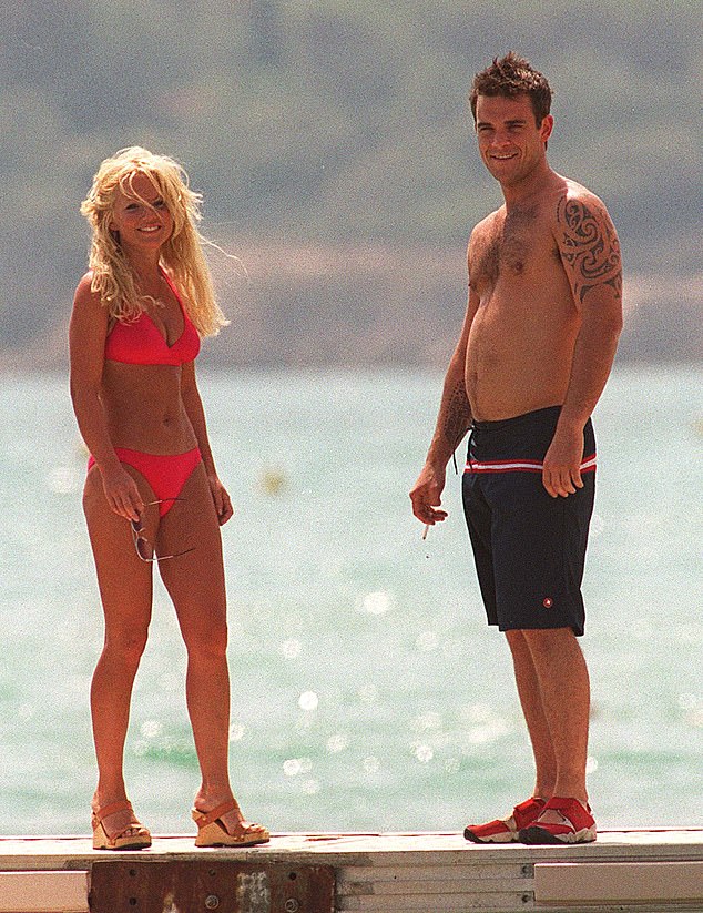 Throwback: Robbie Williams has revealed he has ended his 'magical' Noughties romance with Geri Halliwell after he was wrongly told she tipped off paparazzi about their relationship