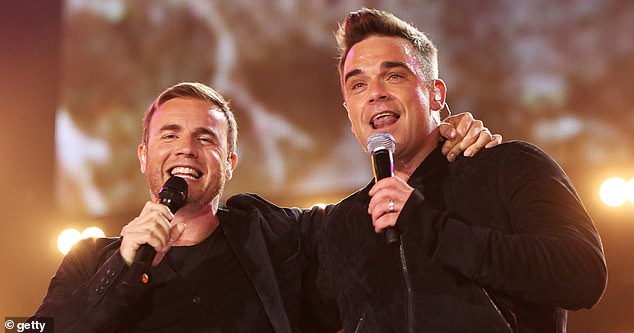 Brutal: In his new Netflix documentary Robbie Williams: Raw.  Honestly.  Real, the singer also recalled becoming very 