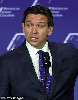 Florida Governor Ron DeSantis